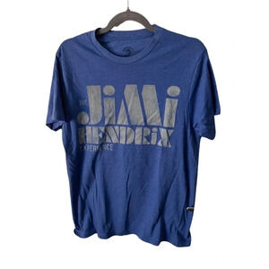 Authentic Hendrix | The Jimi  Hendrix Experience Blue Crew Neck Tee | Size M